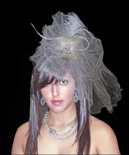 Cheryl King Couture crown of cubic zirconias 